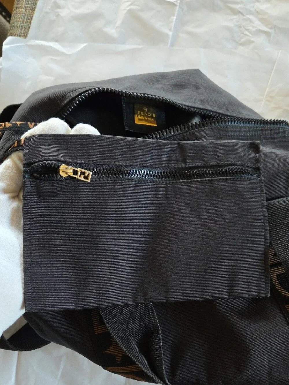 FENDI Nylon Small Duffel Bag - Picture 14 of 16